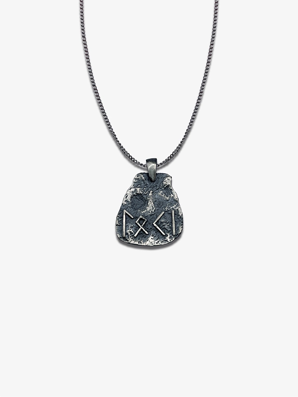 Loki Talisman Gümüş Kolye