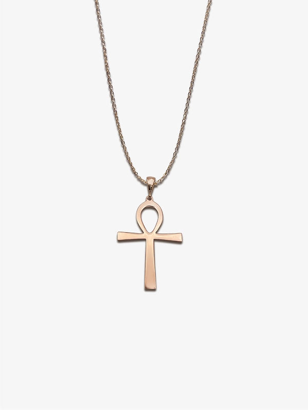 Ankh Rose Gümüş Kolye